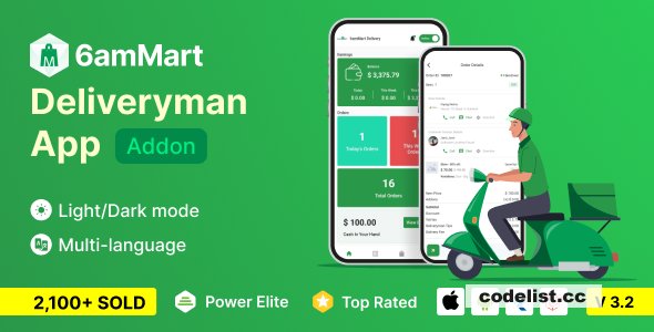 6amMart - Delivery Man App v3.2