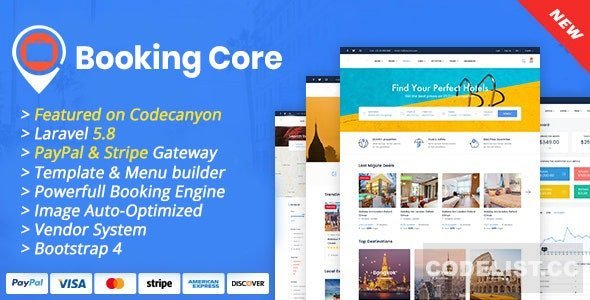 Booking Core v3.6.2 - Ultimate Booking System