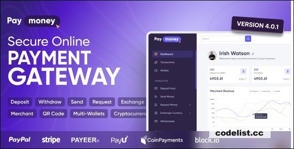 PayMoney v4.3.5 - Secure Online Payment Gateway - nulled