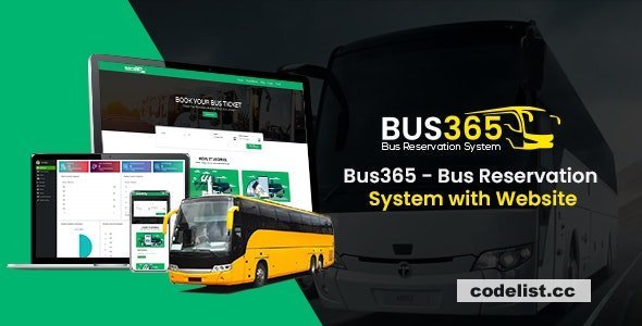 Bus365 v6.3 - Bus Reservation System with Website - nulled