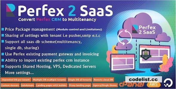 Perfex CRM SaaS Module v0.3.5 - Transform Your Perfex CRM into a Powerful Multi-Tenancy Solution
